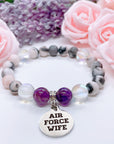 Air Force Wife 5 Second Rule Bracelet