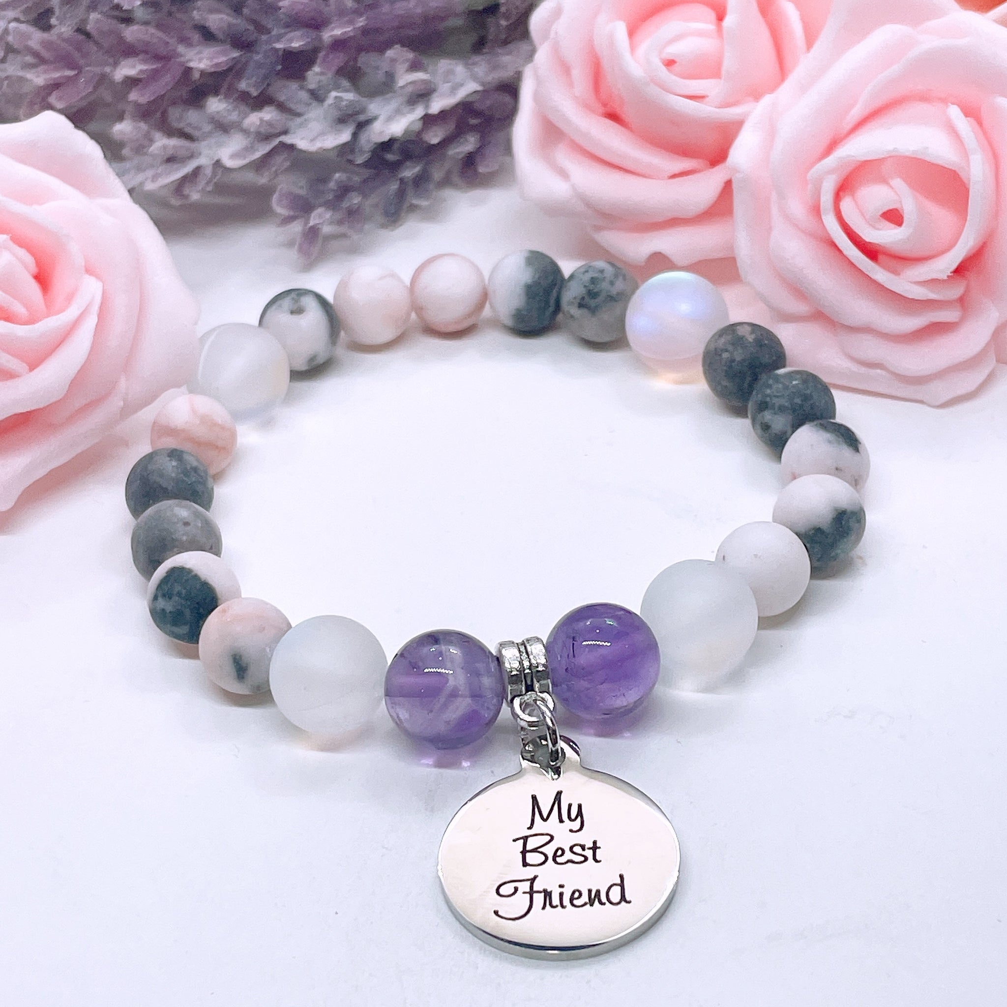 Best Friend Gemstone Bracelet 5 Second Rule Bracelet