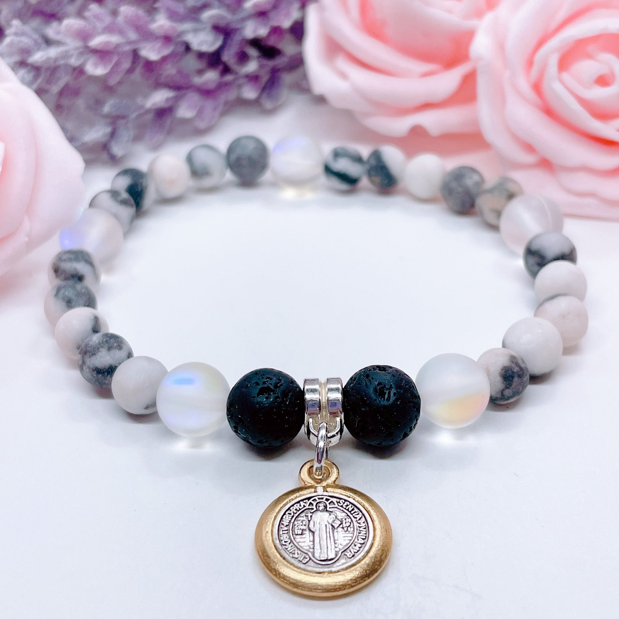 St. Benedict Companion Charm Bracelet