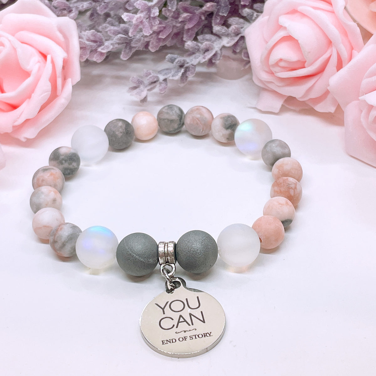 You Can. End of Story. Charm Bracelet