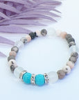 Turquoise Rhinestone Companion Bracelet